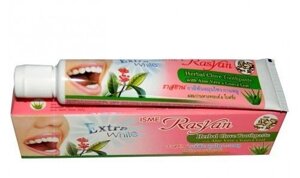 Isme Розовая Травяная зубная паста отбеливающая 30 г Таиланд / Isme Rasyan Herbal Clove Toothpaste 55 g