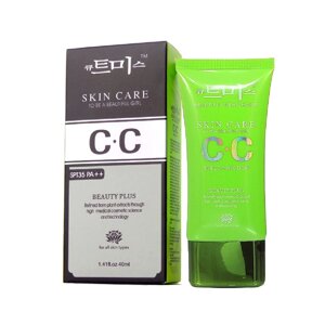 Крем для лица CC нового поколения CC Beauty Plus Cream с гиалуроновой кислотой, 40 мл. Корея