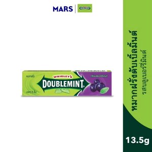 Жевательная резинка Wrigley's Doublemint Blueberry 1 шт. Таиланд