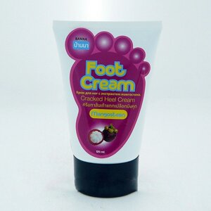 Крем для ног и пяток "Мангостин" 120мл / Banna Mangostine Foot Heel care cream 120 ml.