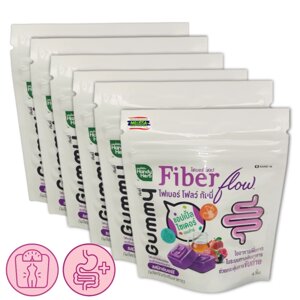 Handy Herb Fiber Flow Mixed Berry Gummy – мармелад с клетчаткой и яблочным уксусом для очищения кишечника и похудения