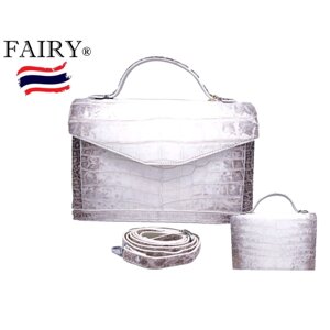 Сумка женская из натуральной Крокодиловой кожи Fairy Genuine Leather Product Model CRC074, Таиланд