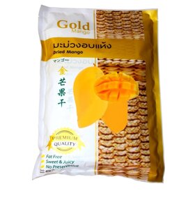Манго сушеный Gold Dried Mango, 400 гр. Таиланд в Москве от компании Тайская косметика и товары из Таиланда - Melissa