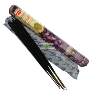 Ароматические палочки, благовоние Лаванда Lavender incense sticks. Индия