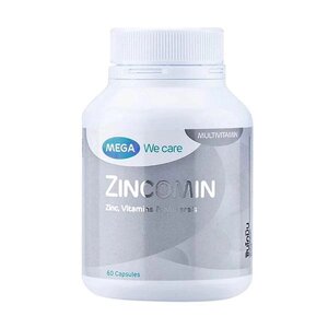 Витаминный комплекс на основе цинка MEGA We Care Zincomin Zinc, Vitamins  Mineral Supplements, Таиланд в Москве от компании Тайская косметика и товары из Таиланда - Melissa