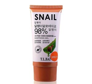 BB крем с Алоэ Верой и Муцином Улитки T. L. BAI Snail Aloe 98% BB Cream, 60 мл., Таиланд