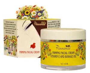 Крем для лица с Витамином Е и Маслом Бурачника 50 мл, Таиланд / Pannamas Firming Facial Cream Vitamin EBorage