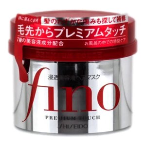 Японская интенсивная питающая маска для поврежденных волос Shiseido Fino Premium Touch