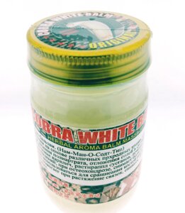 Тайский бальзам Белый змеиный «Кобра» - White Cobra Balm, 5 STAR , 100 ml. в Москве от компании Тайская косметика и товары из Таиланда - Melissa
