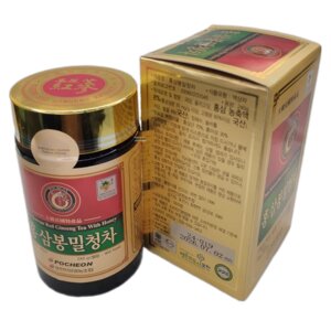 Медовая паста с экстрактом корейского красного 6 летнего женьшеня Pocheon Pure Korean Red Ginseng 240 гр. в Москве от компании Тайская косметика и товары из Таиланда - Melissa