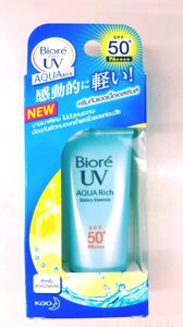 Увлажняющий крем, Biore UV Aqua Rich SFP 50, 15 ml, Таиланд