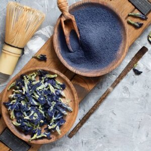 Тайский синий чай в порошке Анчан Butterfly Pea Tea экстракт 1000 гр.