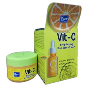 Крем для лица с витамином C Yoko Vit-C Brightening Booster Cream, 50 гр. в Москве от компании Тайская косметика и товары из Таиланда - Melissa