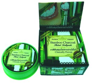 Зубная паста Рочана Бамбуковый Уголь 30 г / Rochjana Bamboo Charcoal Herbal Toothpaste 30 g., Таиланд