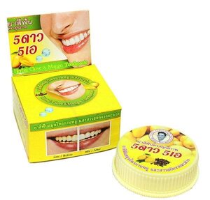 Зубная паста с экстрактом Манго и Гвоздики 5 Star Herbal Clove Mango Toothpaste, Таиланд