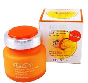 Крем активный отбеливающий с витамином C / Chijiliren Vitamin C Whitening Active Cream, 50 мл., Таиланд
