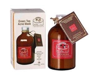 Маска против акне и воспалений для проблемной кожи Madame Heng Green Tea Acne Mask, 50 гр., Таиланд