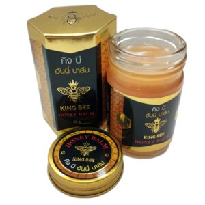 Бальзам желтый с пчелиным ядом King Bee Honey Balm – натуральное средство для суставов и мышц. Таиланд в Москве от компании Тайская косметика и товары из Таиланда - Melissa