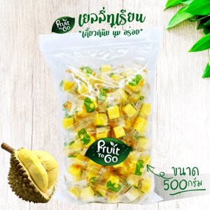 Мармеладное желе с натуральным соком Дуриана Durian Jelly Fruit to Go, 500 гр. Таиланд
