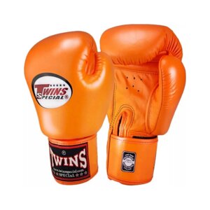 Боксерские перчатки Twins Special BGVL-3, Таиланд 14 oz Orange