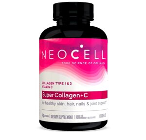 Коллаген Neocell Super Collagen+C Type 1 3, 6000 mg., 250 капсул, США