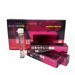 Возбуждающие капли для Женщин Japan Essence Women Aphrodisiac Enhancer Drink, 8 шт  6 мл. Япония