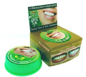 Зубная паста с экстрактом нони отбеливающая / Thai Kinaree Noni Herbalize White Toothpaste