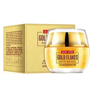 Крем для интенсивного увлажнения кожи лица Images Gold Flakes Moist Bright, 50 мл. Таиланд
