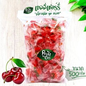 Мармеладное желе с натуральным соком Вишни Cherry Jelly Fruit to Go, 500 гр. Таиланд