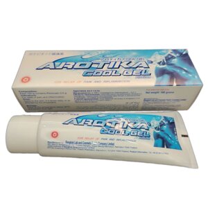 Обезболивающий гель с пироксикамом Arotika Cool Gel 100 г — против боли в суставах, мышцах и воспалений в Москве от компании Тайская косметика и товары из Таиланда - Melissa