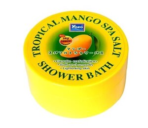 Солевой спа-скраб для тела Yoko Tropical Mango Spa Salt Shower Bath, 240 гр., Таиланд