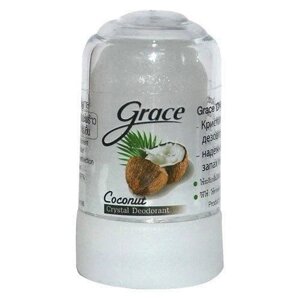 Тайский дезодорант кристалл Grace Crystal Deodorant Coconut, 70 гр., Таиланд