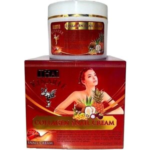  Крем для лица с коллагеном и муцином улитки Thai Kinaree Collagen Snail Cream, 100 мл., Таиланд