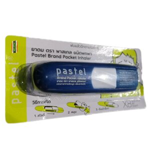 Тайский назальный ингалятор-карандаш Pastel Brand Pocket Inhaler, 1 шт. Таиланд