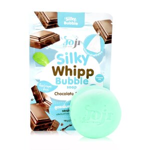 Мыло с мочалкой Шоколад + Мята JOJI Secret Young Silky Whipp Bubble Soap Chocolate & Mint, 100 гр., Таиланд