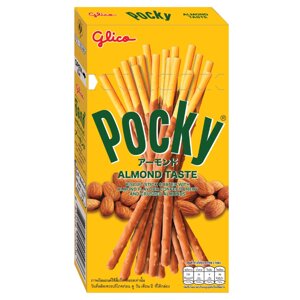 Палочки-печенье в глазури Glico Pocky Biscuit Stick, 45 гр. Таиланд (в ассортименте) ALMOND