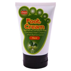 Крем для ног и пяток Нони / Noni Foot Heel care cream Banna 120 ml., Таиланд