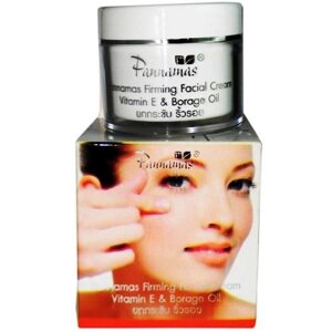 Крем подтягивающий с витамином E, Pannamas Firming Facial Cream Vitamin E Borage Oil, 50 мл., Таиланд