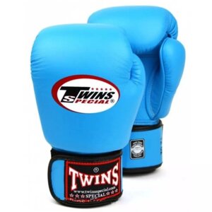 Боксерские перчатки Twins Special BGVL-3, Таиланд 14 oz Blue