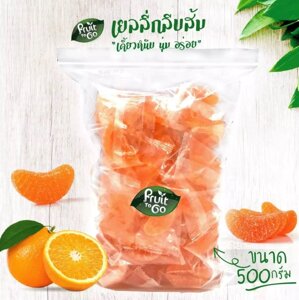 Мармелад с натуральным соком Апельсиновые Дольки Fruit to Go, 500 гр. Таиланд
