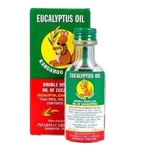Масло Эвкалипта детское дистиллированное Eucalyptus Oil Kangaroo Brand, 8,5 мл. Таиланд в Москве от компании Тайская косметика и товары из Таиланда - Melissa