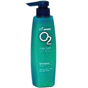 Шампунь для окрашенных волос Bio-Woman O2 Color Lock Shampoo Spirulina Amino Acids, 500 мл., Таиланд
