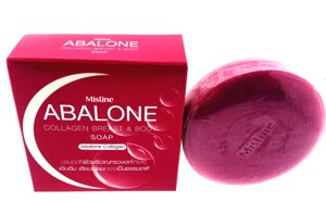 Мыло укрепляющее для увеличения и подтяжки груди Mistine Abalone Collagen Breast Body Soap, 70 гр., Таиланд