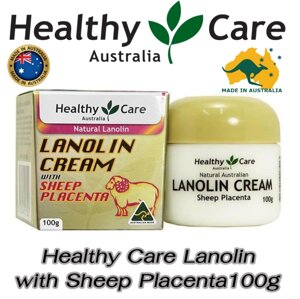 Крем омолаживающий с Ланолином и Овечьей Плацентой Healthy Care Lanolin with Sheep Placenta 100 гр. Австралия