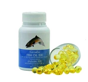 Рыбий жир 500 мг. в капсулах Giffarine Fish Oil 500, 50 капсул. Таиланд