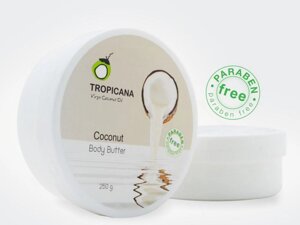 Крем - масло Tropicana с кокосовым маслом, 250 мл., Таиланд