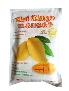 Манго сушеный Otop Dried Mango Royal Fruit, 400 гр. Таиланд в Москве от компании Тайская косметика и товары из Таиланда - Melissa