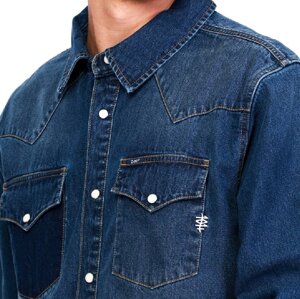 Рубашка мужская джинсовая Lee Reimagined Regular 101+ Denim, модель LE L2006104 (оригинал) M