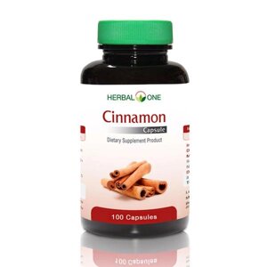 Капсулы от диабета с экстрактом Корицы Cinnamon Capsule Herbal One, Таиланд