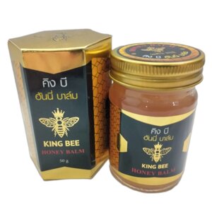 Тайский желтый бальзам с пчелиным ядом King Bee Honey Balm – натуральное средство для суставов и мышц в Москве от компании Тайская косметика и товары из Таиланда - Melissa